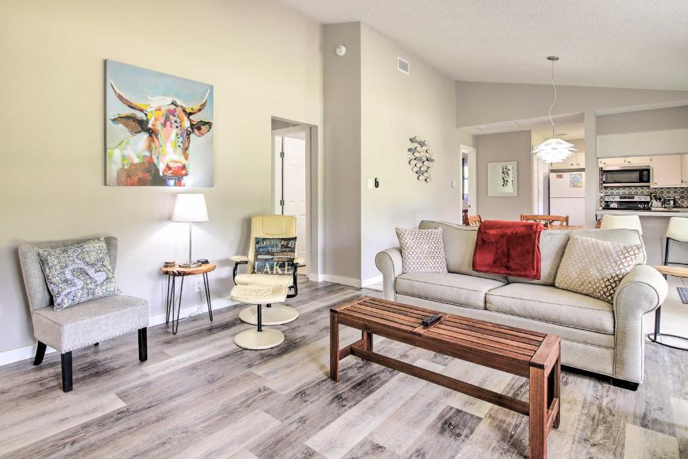 Bright Jonestown Retreat with Yard and Porch!